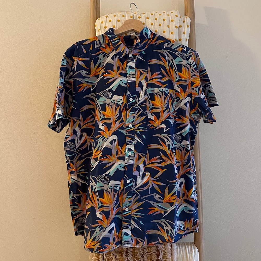 Birds of Paradise Patagonia Button Up